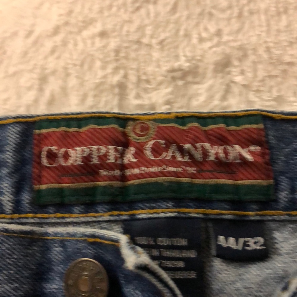 Men’s copper canyon jeans